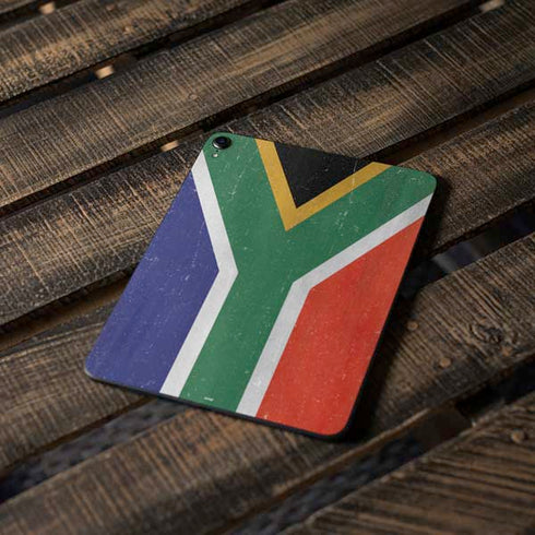 South Africa Flag Distressed Apple iPad Pro Skin